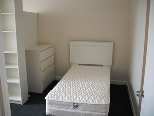 right portion of 2 person rental bedroom